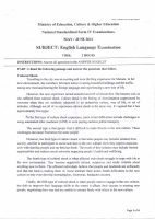 English Exam Form Four 2021.pdf